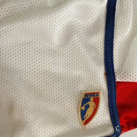 Build-A-Bear Y2K WNBA Outfit White Red Mesh Jersey Shorts Set For Plush Toys - Picture 7 of 9
